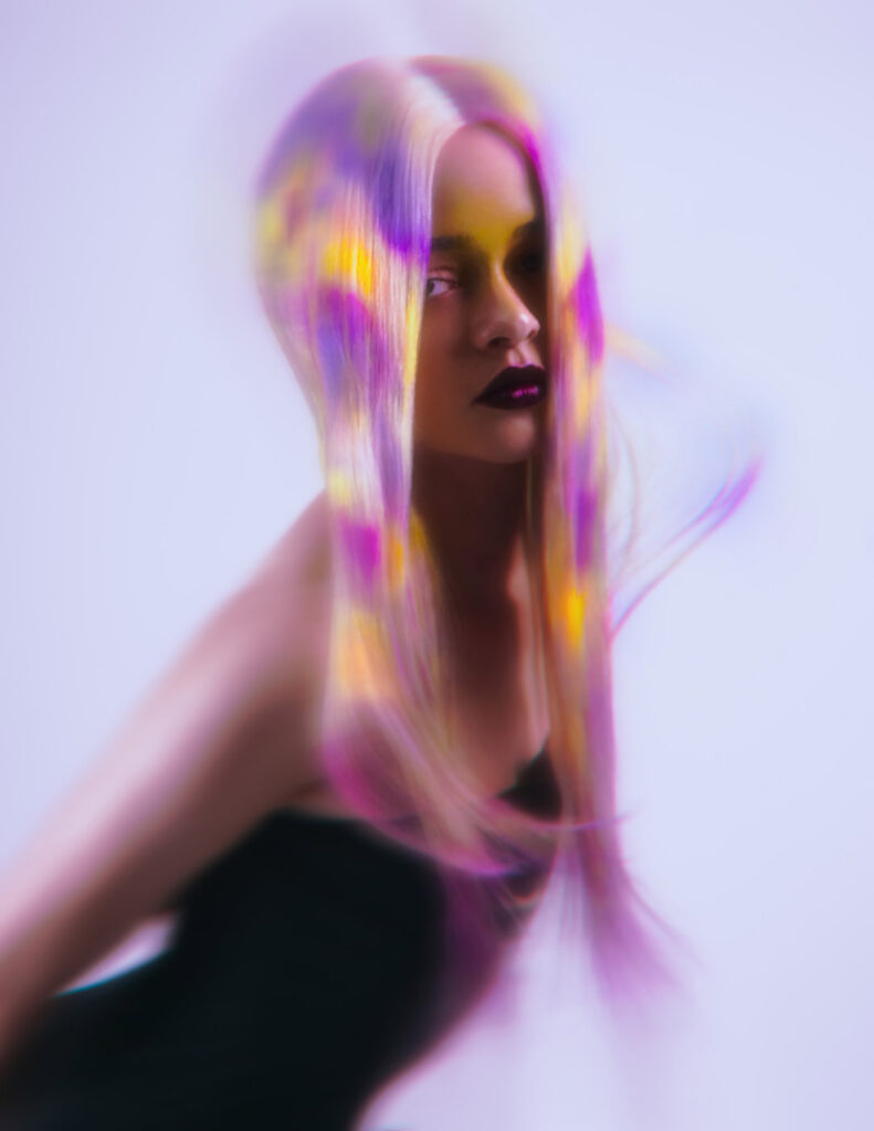 professional hair retouching studio vibrant image for AHIA 2026 finalist collection